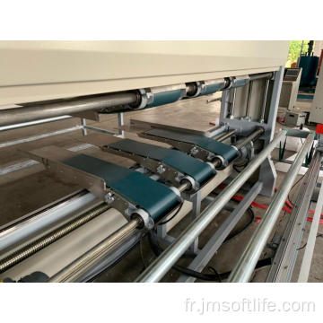 Machine de couverture de tissu de matelas